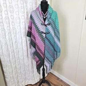 Multi colored Shawl one size